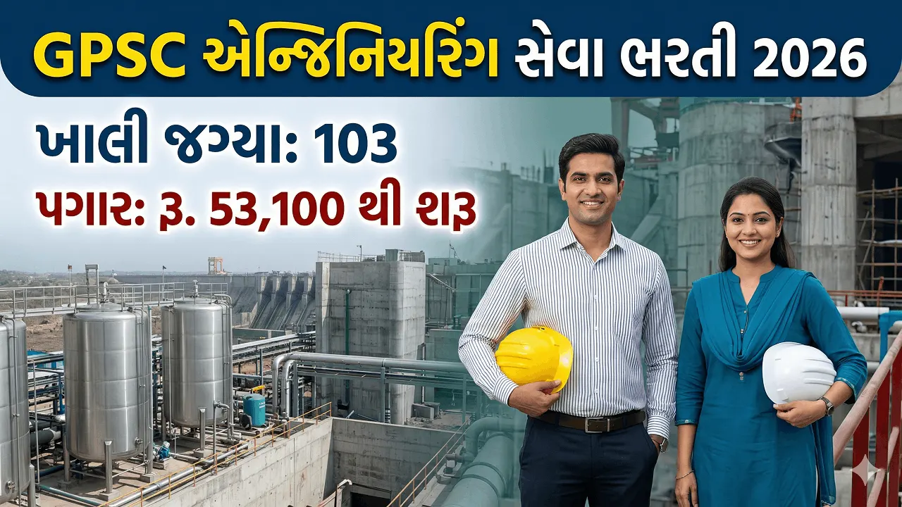 GPSC Engineering Service Recruitment 2026
