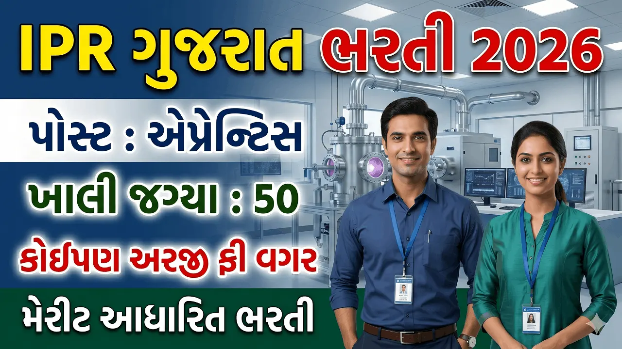 IPR Gujarat Recruitment 2026